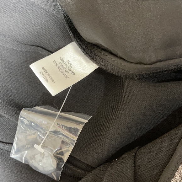 🌱 NWT L’Acqdemie High Waist Wide Leg Metallic Pants - Picture 9 of 9